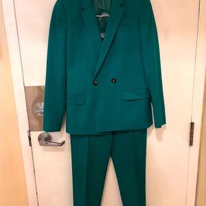 Topshop Teal Blazer & Suit Jacket